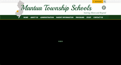 Desktop Screenshot of mantuaschools.com